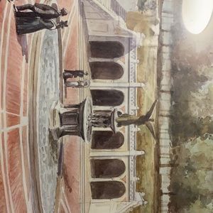 THE PLAZA HOTEL GLASS FRAME